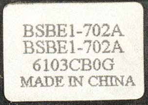 BSBE1-702A, 6103CD0G ,  