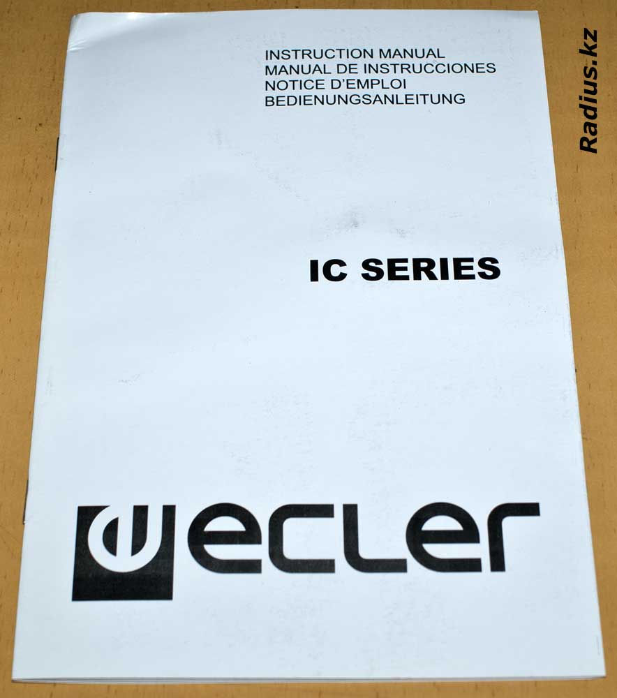 Ecler IC5-6-8 инструкция по эксплуатации