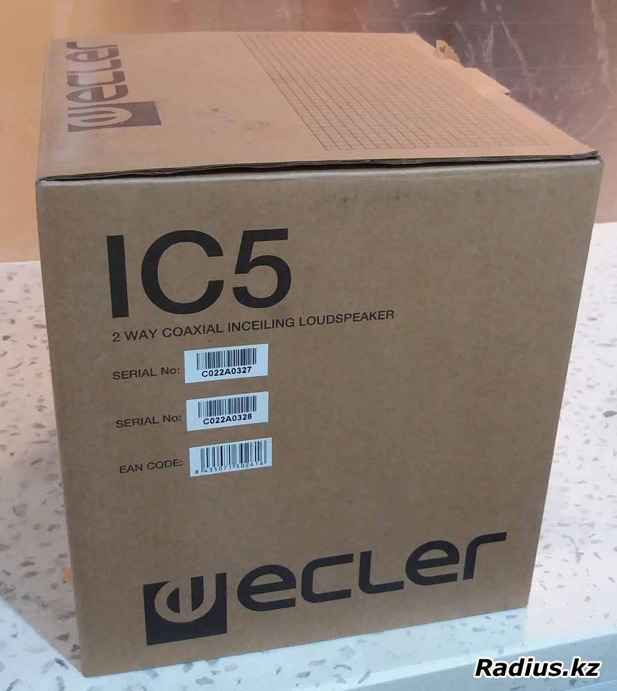 Ecler IC5 обзор потолочной акустики