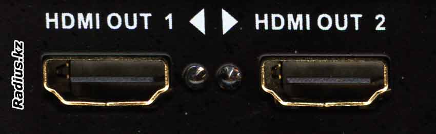 MT-VIKI MT-SP102M выходные разъемы HDMI 1.4b