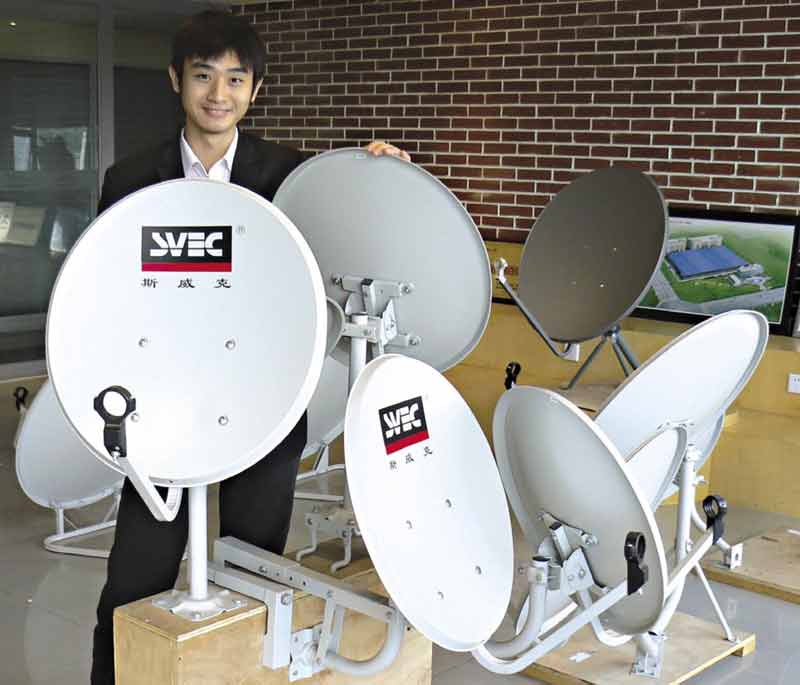 SVEC различные экспортные антенны спутникового ТВ