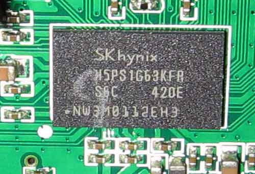 Hynix H5PS1G63KFR память в спутниковом ресивере