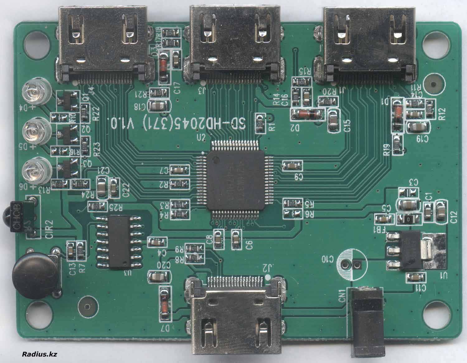 SD-HD2045(371) V1.0 плата из HDMI Switch