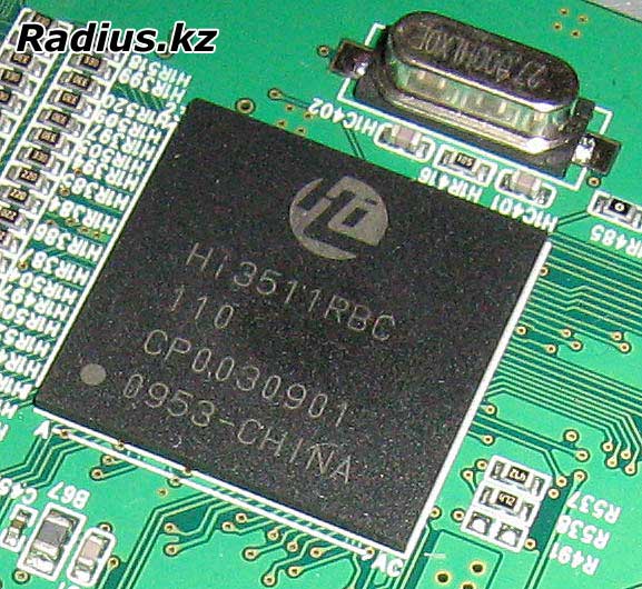 Hi3511RBC микросхема в регистраторе HD1648