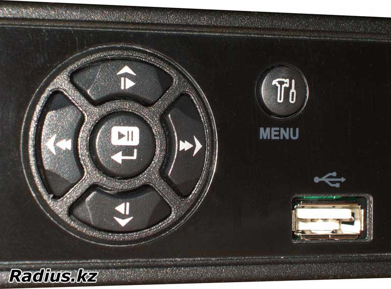 передняя панель управления HD1648 регистратора