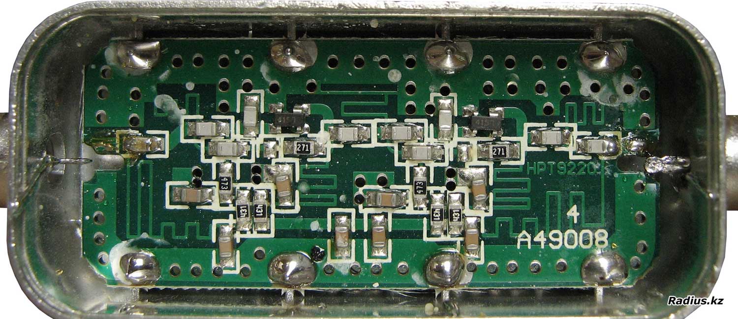 Amplifier 4662B - схема усилителя, разборка