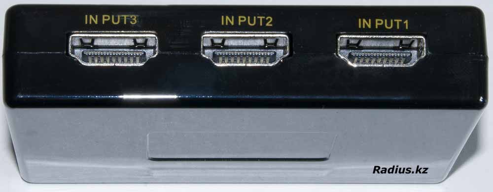 iFSWR-301 HDMI SWICH входные разъемы
