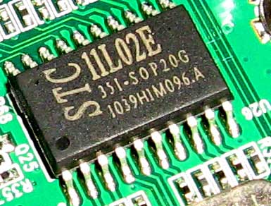 STC 11L02E 35I-SOP20G 1039HIM096.A контроллер