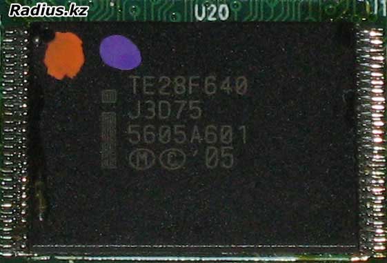 Flash-память TE28F640 спутниковый ресивер