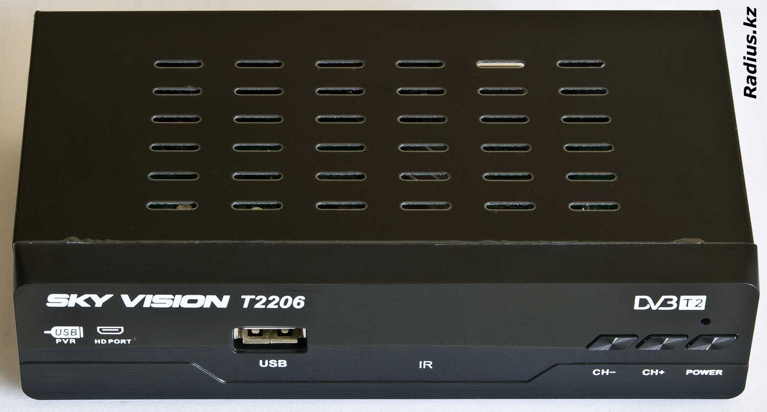 Sky Vision T2206 обзор телевезионного приемника приставки
