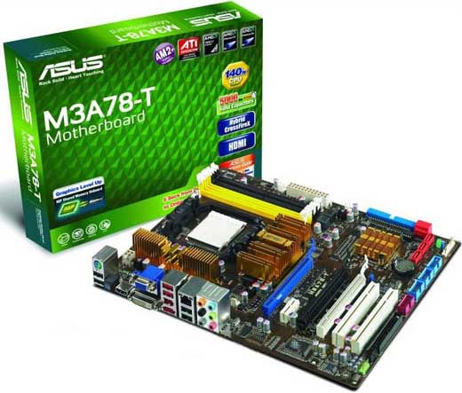 what is a motherboard good for today? Asus M3A78-T      
