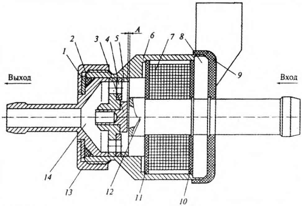 Инжектор газовый - двигатель для автомобиля
