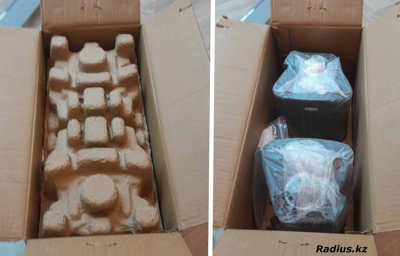 Упаковка и доставка колонок DSPPA WL312B