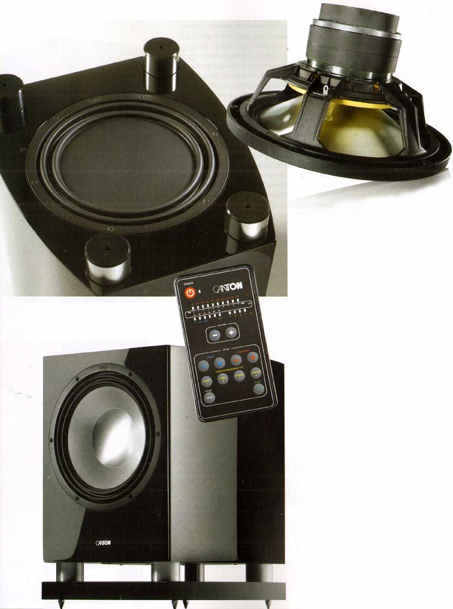 Die Subwoofer-Weiche ist komplett digital, per Fernbedienung lassen sich Trennfrequenz