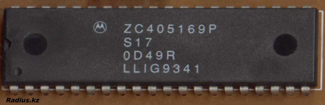Motorola ZC405169P 8-битный микроконтроллер