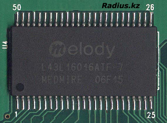 Melody L43L16016ATF-7 чип оперативной памяти типа SDRAM