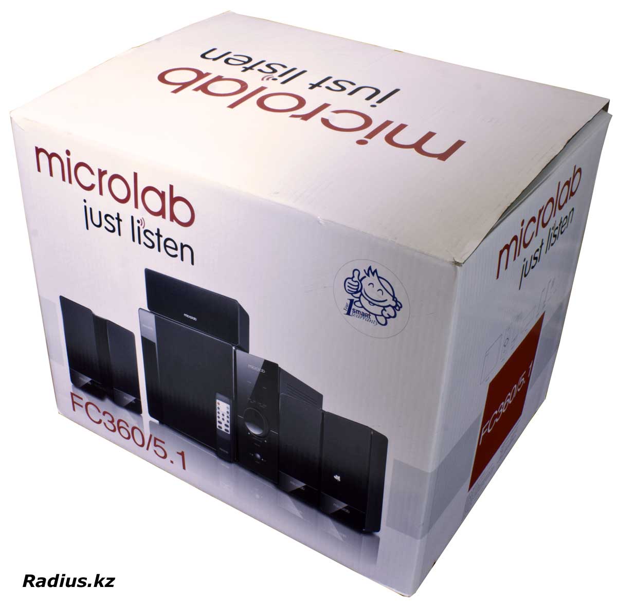 Microlab FC360 акустическая система 5.1 полное описание
