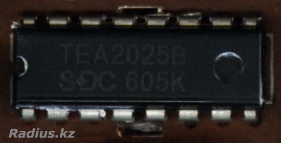 TEA2025B SDC маломощный аудиоусилитель, УМЗЧ