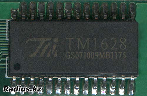 LED-драйвер TM1628 микросхема производства TITAN