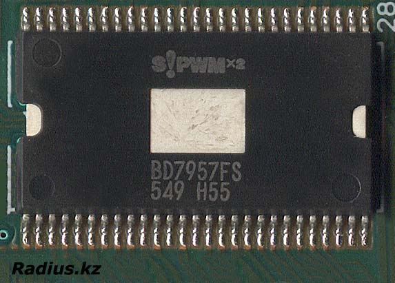 S!PWMx2 BD7957FS это драйвер двигателей в CD-DVD
