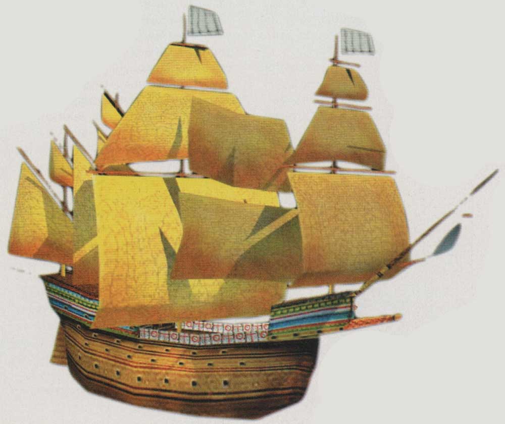 Henry Grace a Dieu самый большой военный корабль XVI столетия