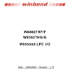 Winbond W83627HF/F, W83627HG/G - LPC I/O 