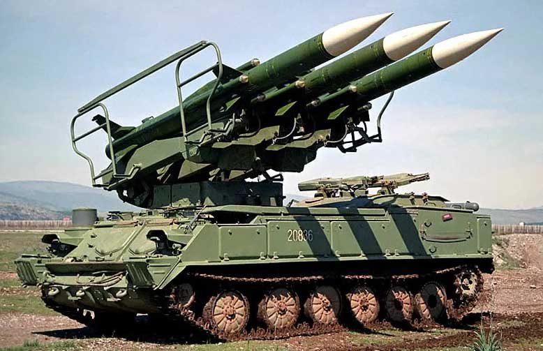 Anti-aircraft missile system KUB USSR, Russia