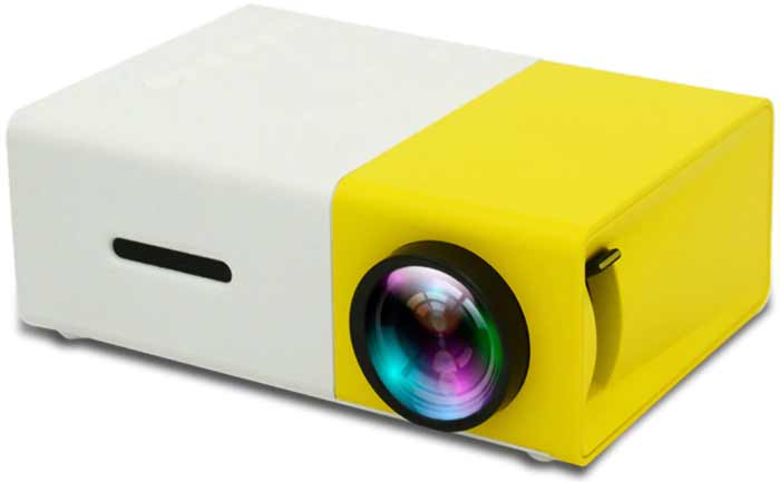 мини-проектор LEJIADA YG300 Pro 480x272 пикселей, для школы пойдет