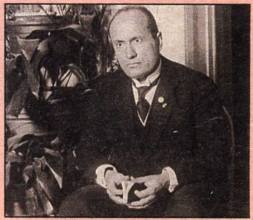 Бенито Муссолини и его роман с Клареттой Петаччи