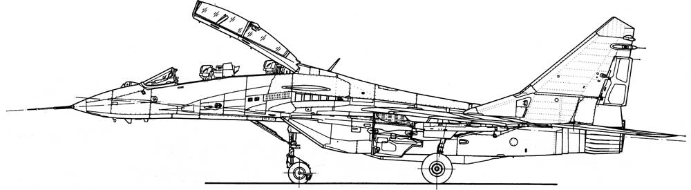 МиГ-29 советский легкий истребитель