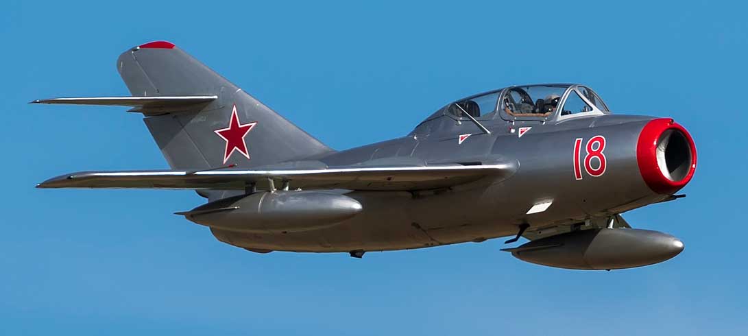 МиГ-17 советский реактивный истребитель