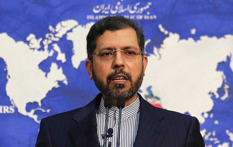 Официальный представитель МИД Ирана Саид Хатибзаде. AFP