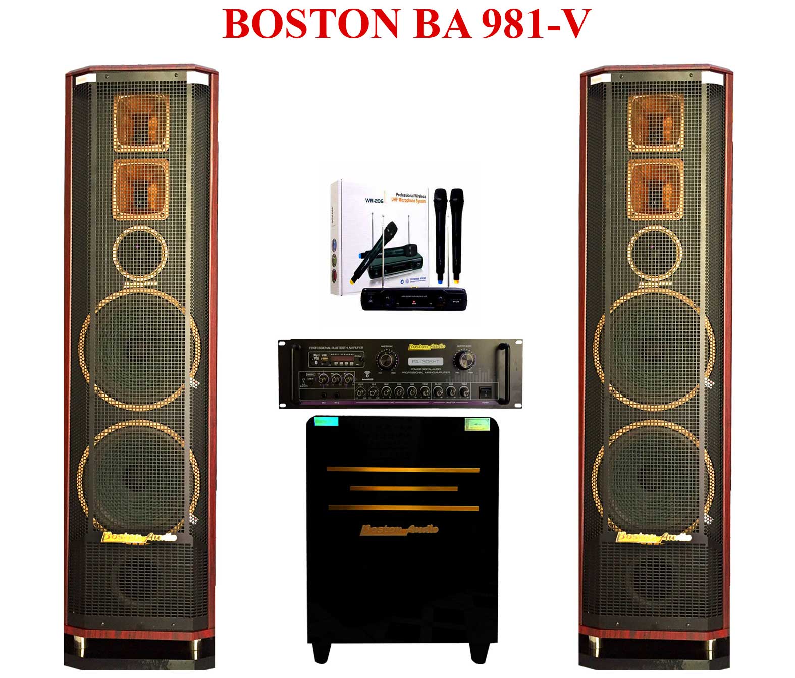 BOSTON Audio система BA 981V аудиосистема для караоке, купить в Алматы