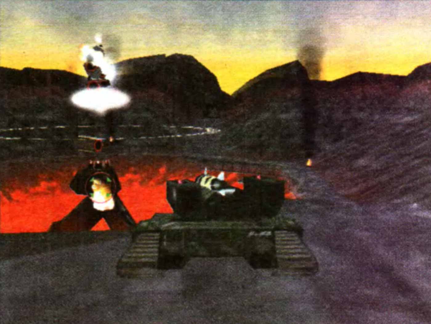 Recoil компьютерная игра про танки 3D аркада 1999 года описание и рецензия