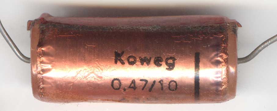 Koweg конденсатор для ламповых усилителей