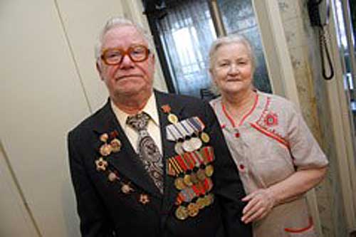 Н.М. Вахрушев с супругой Клавдией Ивановной
