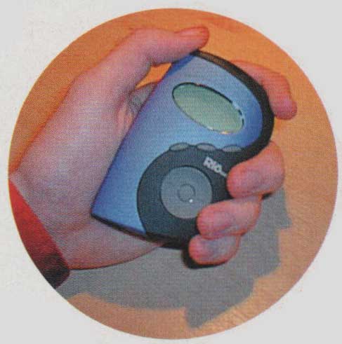 Diamond Rio 600 мультимедиа MP3 плеер 2001 год, новый шаг