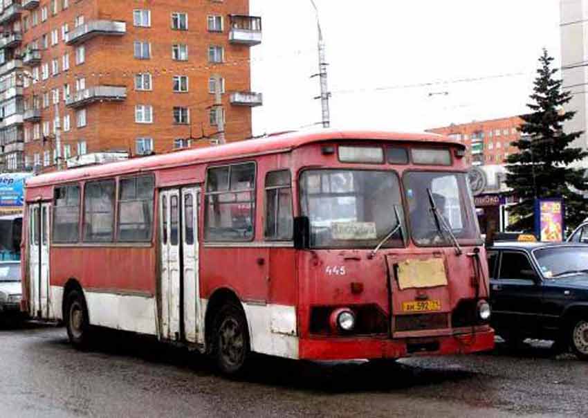 Эти старые советские автобусы...