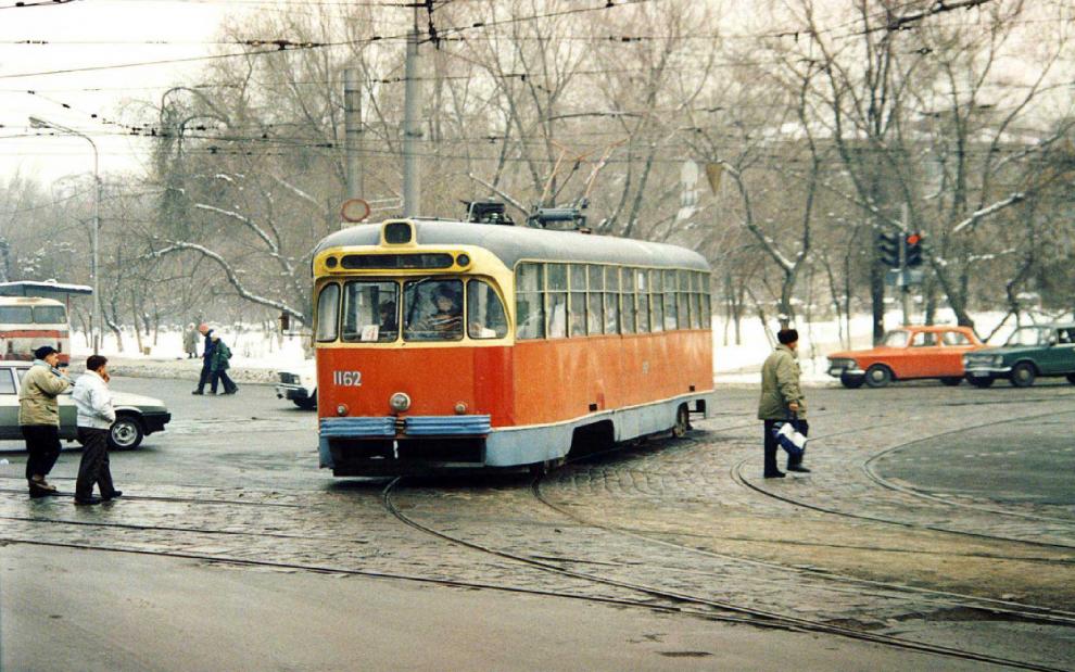 Трамвай Алма-Аты, вторая половина 1980-х