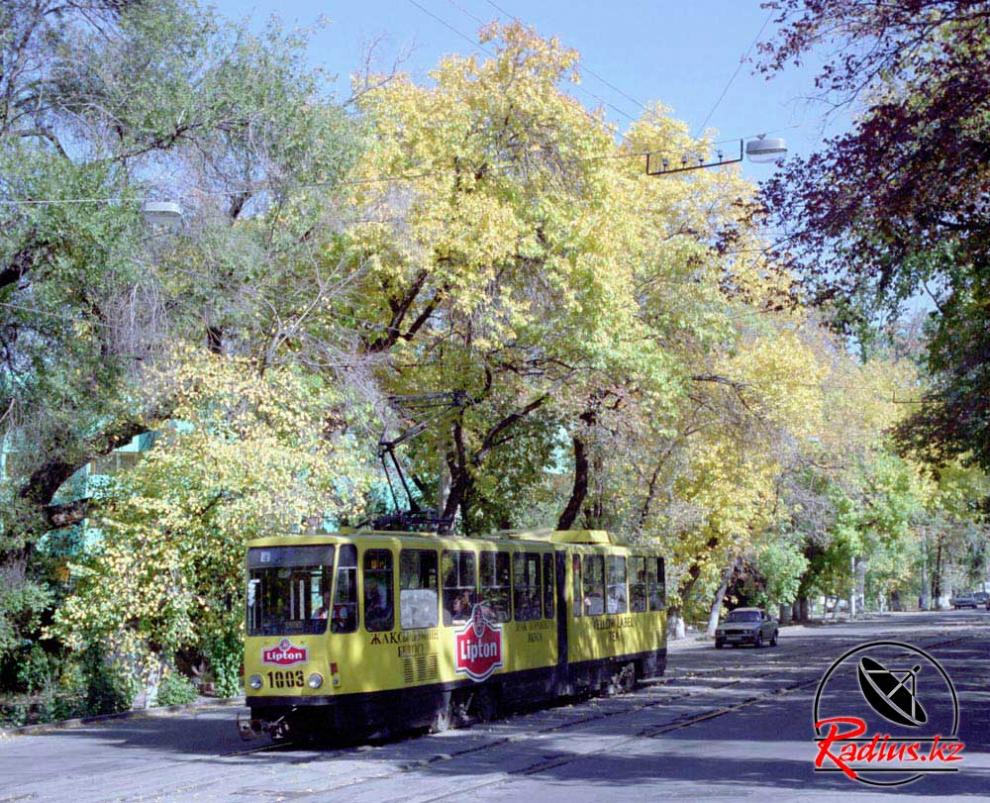 Трамваи Алматы
