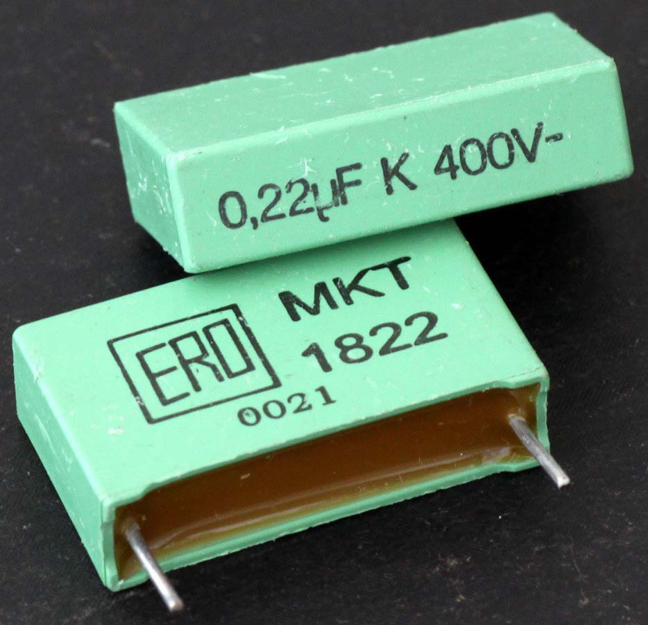 ERO 0.22 mkF - немецкий конденсатор