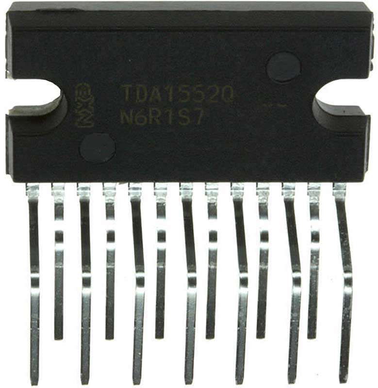 TDA1552Q - усилитель