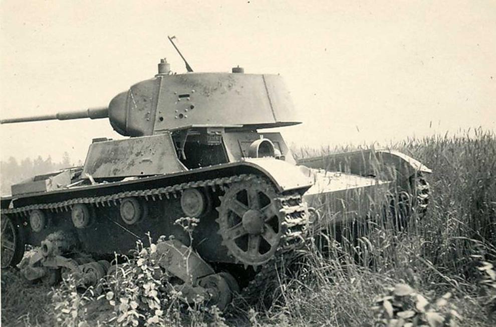 Советский танк Т-26 1941 год